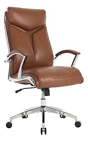 Realspace Modern Comfort Verismo Bonded Leather High Back
