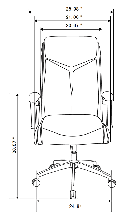 Realspace modern comfort chair verismo clearance