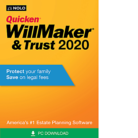 Nolo Quicken WillMaker & Trust 2020 (Windows)