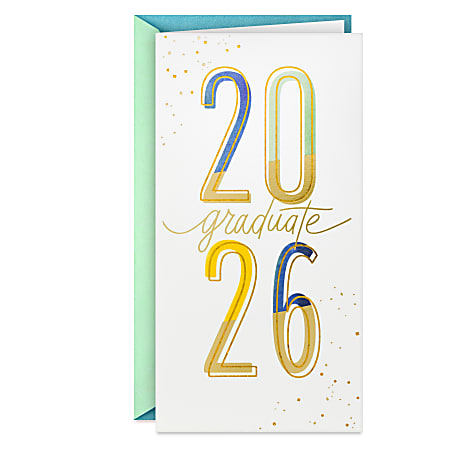 Hallmark Money Holder 2026 Graduation Card (Make the Most of It)