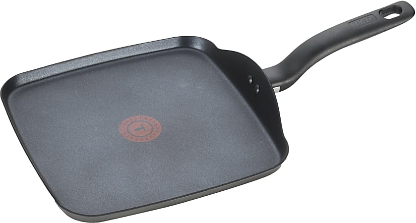 T-fal Initiatives 10-Piece Aluminum Nonstick Cookware Set in Black