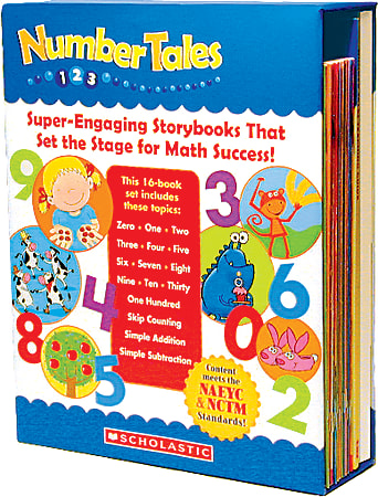 Scholastic Number Tales Read-Aloud Storybook Box Set
