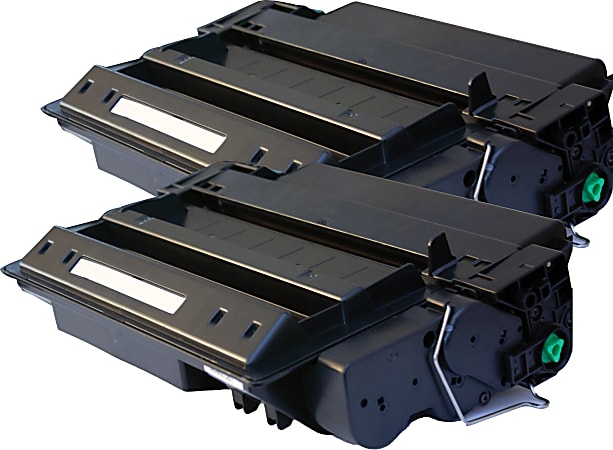 M&A Global Cartridges Remanufactured Hi Yield 2-Pack Black Laser Toner for HP 51X (Q7551X CMA). Hi Page Yield up to 13,000 each