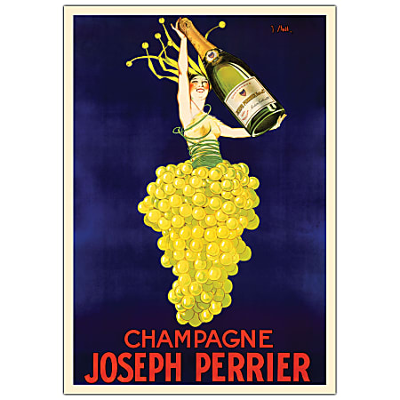Trademark Global Champagne Joseph Perrier Gallery-Wrapped Canvas Print By Anonymous, 18"H x 24"W