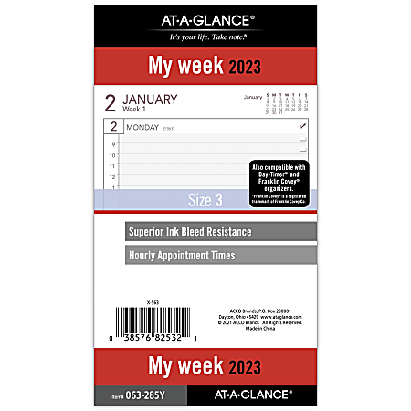 Compare prices for 2020 Pocket Weekly Agenda Refill - Complete (RA4520) in  official stores