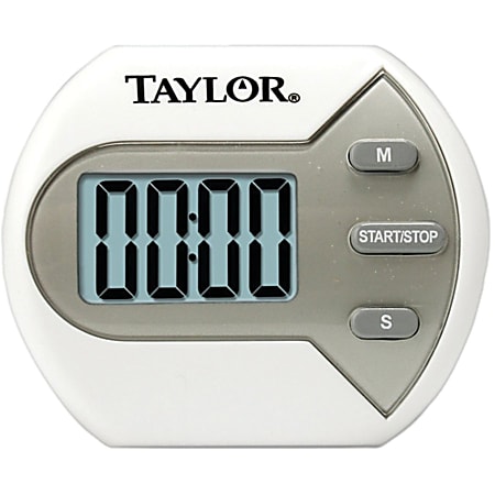 Taylor 3516 Digital Instant Read Thermometer OnOff Switch Pocket Clip -  Office Depot