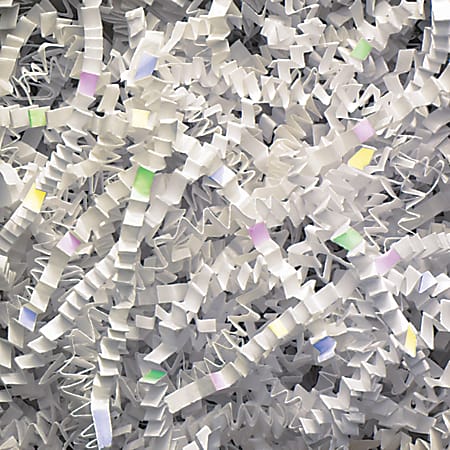 Crinkle Paper Shred in a Rainbow of Colors, The Box Depot
