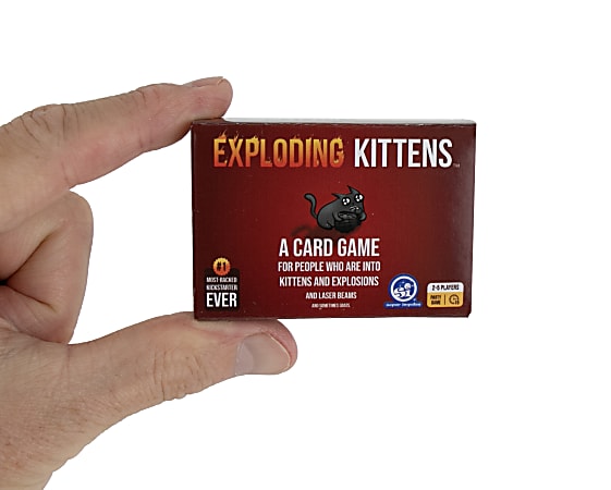 Super Impulse Worlds Smallest Exploding Kittens Game Total Qty 1 ...