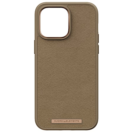 Njord byELEMENTS Suede Comfort+ Drop-Proof Phone Case For