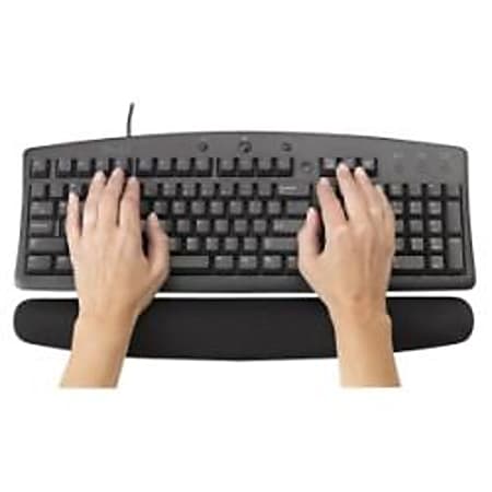 3M™ Gel Wrist Rest For Keyboards, Black