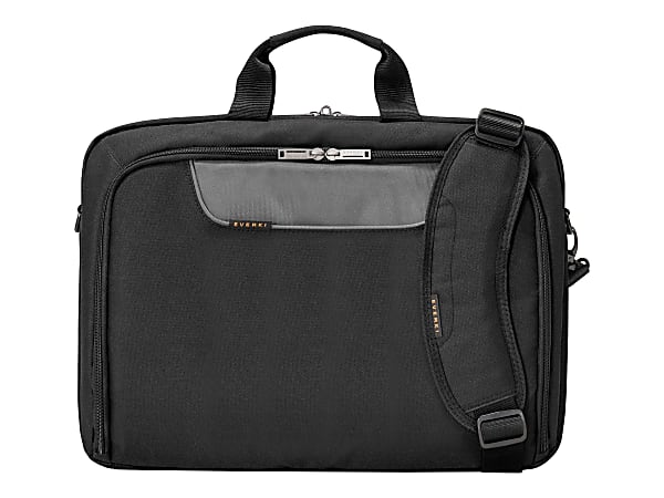 Everki Advance Laptop Briefcase 19.29 x 3.15 x 14.17 Black - Office Depot
