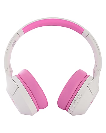 Altec Lansing Kid Safe 2-in-1 ANC Headphones, Pink, MZX4500