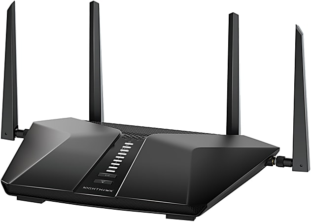 Netgear® Nighthawk AX5 5-Stream AX4200 Wi-Fi Router, Black,