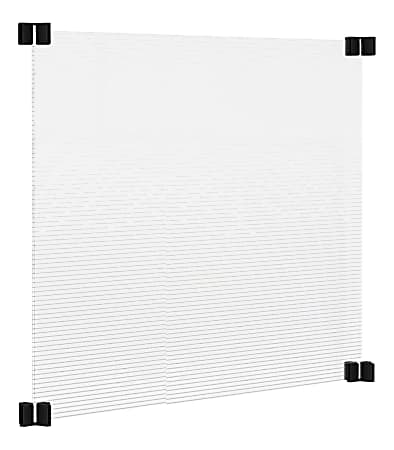 Rosseto Serving Solutions Avant Guarde 360° Safety Shield, Sneeze Guard, 20" x 24", Semi-Clear