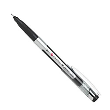 FORAY Porous Point Pen Fine Point 0.5 mm Silver Barrel Black Ink - Office Depot