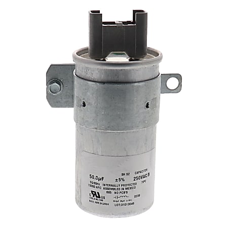 ERP® Replacement Washing Machine 50-Microfarad Motor Run Capacitor for Whirlpool® Part Number W10804664