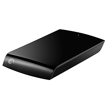 Seagate® Expansion 640GB Portable External Hard Drive, 8MB Cache, USB 2.0, Black
