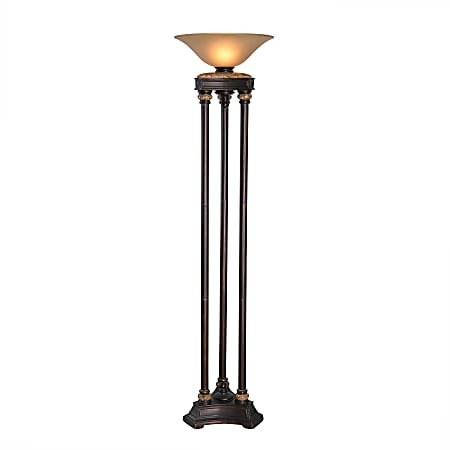 Oil rubbed bronze torchiere floor lamp sales