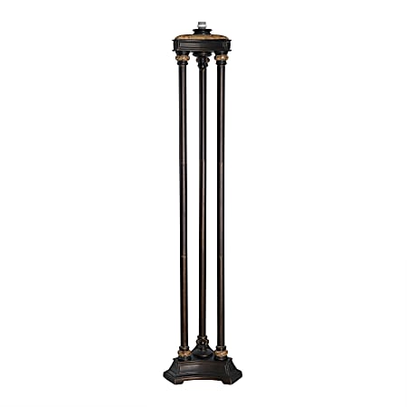 Colossus 3 Pole Torchiere Floor Lamp, Torchiere Floor Lamp With Built In Motion Lavalier