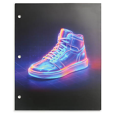 Eccolo BTS 2-Pocket Folder, 8-1/2" x 11", Sneaker