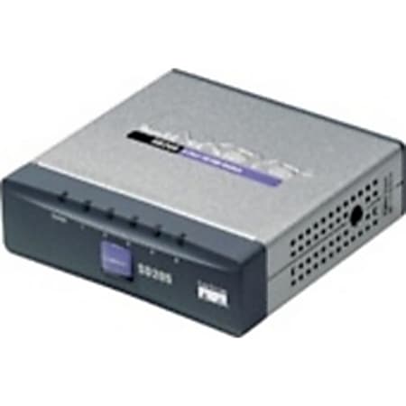 Cisco® Small Business SD205 10/100 Desktop Ethernet Switch, 5-Port
