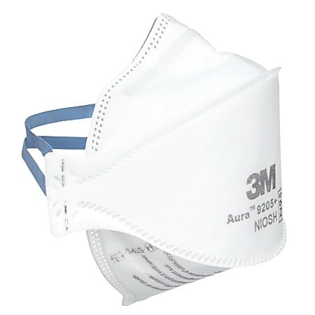 3M Aura N95 Particulate Respirator 9205PH 20 DC Pack of 20 Respirators -  Office Depot