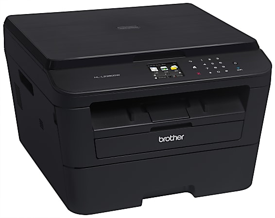 Brother® HL-L2380DW Wireless Laser Monochrome Printer