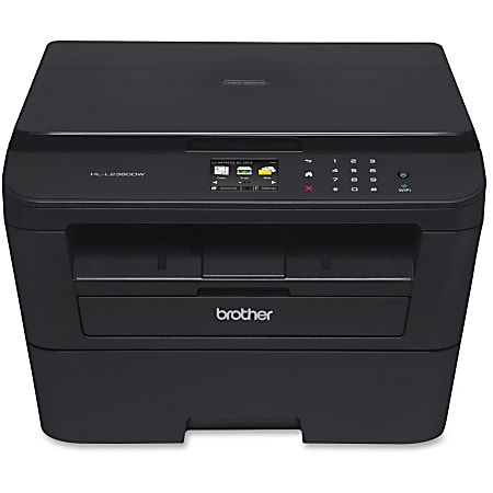Brother® HL-L2380DW Wireless Laser Monochrome Printer