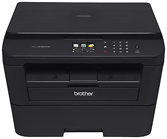Brother® HL-L2380DW Wireless Laser Monochrome Printer