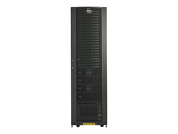Tripp Lite EdgeReady Micro Data Center - 38U, (2) 3 kVA UPS Systems (N+N), Network Management and Dual PDUs, 230V Assembled/Tested Unit - Rack cabinet - floor-standing - 38U - 19"