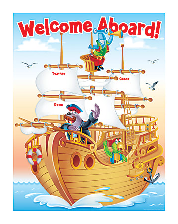 Scholastic Sea Adventure Welcome Chart
