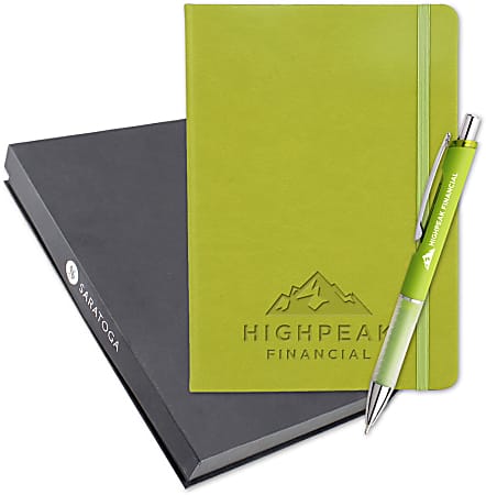 Personalized Journal & Pen Gift Set 