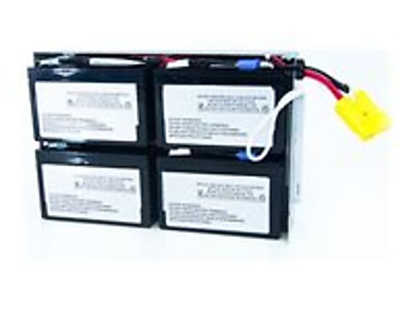 B3E UPS Battery (APC RBC24), 4 x battery, For P/N: DLA1500RM2U, SUA1500R2ICH, SUA1500R2X138, SUA1500RM2U-BR, SUA1500RM2UTW, RBC24B3E