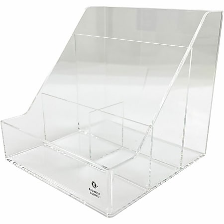 Business Source 4-Compartment Desktop Organizer - 4 Compartment(s) - 5.5 Business Source 4-Compartment Desktop Organizer - 4 Compartment(s) - 5.5