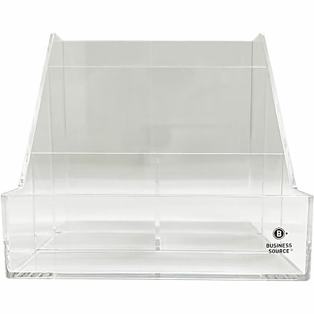 Business Source 4-Compartment Desktop Organizer - 4 Compartment(s) - 5.5 Business Source 4-Compartment Desktop Organizer - 4 Compartment(s) - 5.5