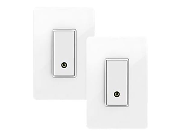 WeMo Smart Light Switch - Light switch - wireless - 802.11n - 2.4 Ghz (pack of 2)