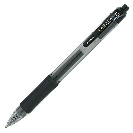 Best selling item Zebra Sarasa retractable gel ink pen 0.7mm x 5 pcs black ink 