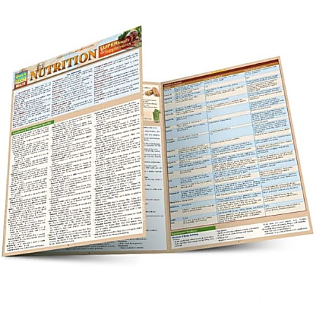 QuickStudy Guide, Nutrition: Superfoods & Supplements, Total Qty 1