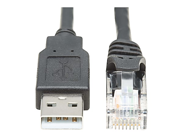 Tripp Lite USB-A To RJ45 Rollover Console Cable, 6'