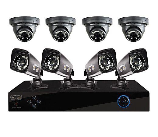 Night Owl B-PE161-47-4DM7 16-Channel Surveillance System With 4 Cameras