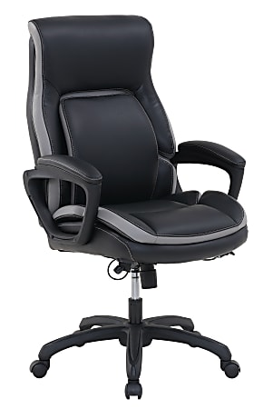 Shaq Amphion High Back Executive Chair Black - Office Depot