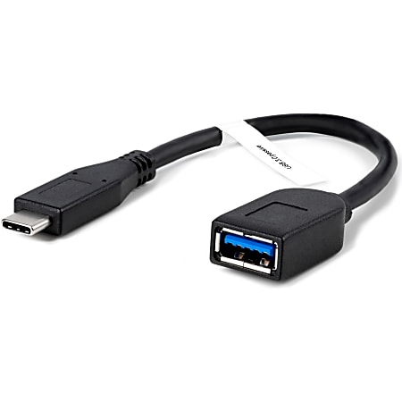Plugable USB C to USB Adapter Cable Enables Connection of USB Type C Laptop  Tablet or Phone to a USB 3.0 Device 20 cm Driverless - Office Depot