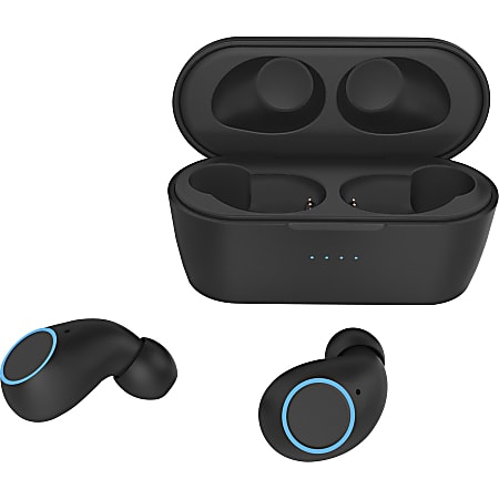 Compucessory Earset - Wireless - Bluetooth - Earbud - In-ear - Black Compucessory Earset - Wireless - Bluetooth - Earbud - In-ear - Black