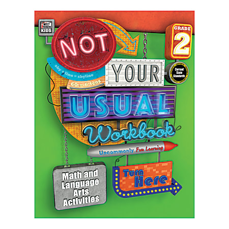 Thinking Kids® Not Your Usual Workbook, Grade 2