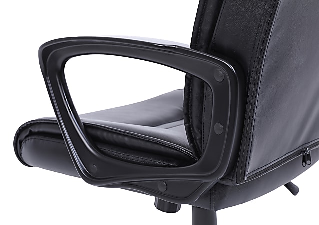 risa（椅子） Realspace Rezzi Vegan Leather Mid Back Manager Office Chair