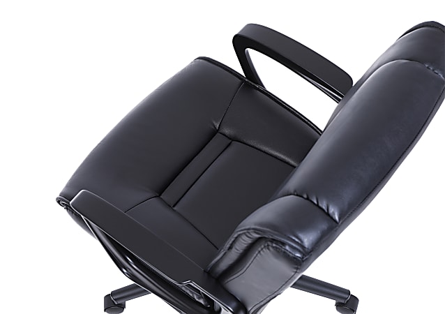 risa（椅子） Realspace Rezzi Vegan Leather Mid Back Manager Office Chair
