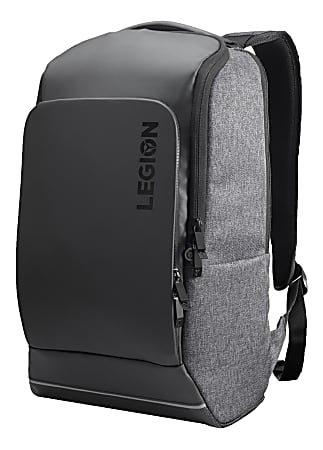 Lenovo® Legion Recon Gaming Backpack With 15.6" Laptop Pocket, Black/Gray