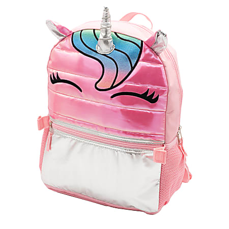 Accessory Innovations Metallic Magic 2 Piece Backpack Set Pink - Office ...