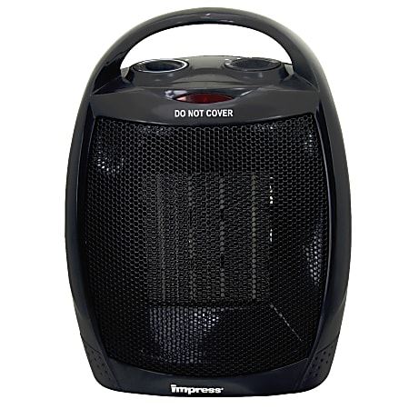 Impress 1500-Watt Electric Ceramic Heater, 5-3/4" x 7"