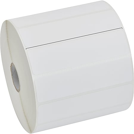 Zebra Label Paper, U82576, 4" x 1" Direct Thermal Zebra Z™Select 4000D, 1" Core